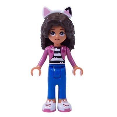 Figurine Gabby, Dark Pink Jacket, 5828 Hair du set 10795