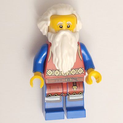 Minifigure Mountain Fortress Lion Knights King del set 910029