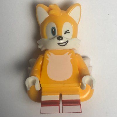 Minifigure Miles 'Tails' Prower, Winking del set 77006