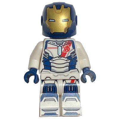 Minifigura Iron Legion, Dark Blue Head del set 76288