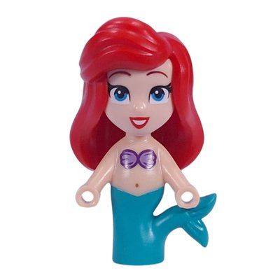 Minifigura Ariel - Microdoll, Plastic Hair del set 43253