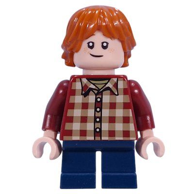 Figurine Ron Weasley, Dark Red Shirt, Dark Blue Short Legs du set 76437