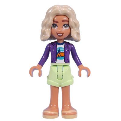 Minifigure Nova - Adventure Camp, Yellowish Green Shorts del set 40694