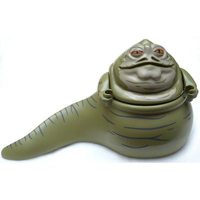 Minifigure Jabba the Hutt (Big Fig), Dark Bluish Grey Stripes del set 75397