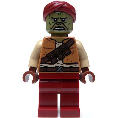 Minifigure Kithaba, Turban del set 75397