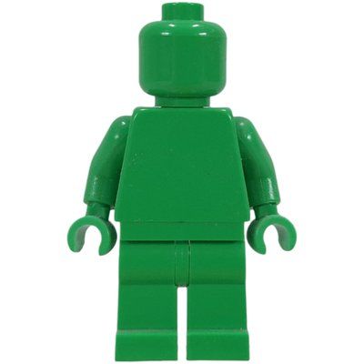 Figurine Monochrome Bright Green du set 45655