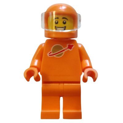 Minifigure Classic Space, Orange with 3626cpr1966 Head, Visor del set 5008897