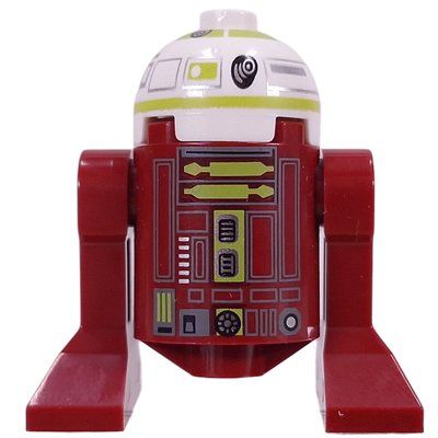 Figurine Astromech Droid, R7-A7, Dark Bluish Grey Rectangles du set 75418