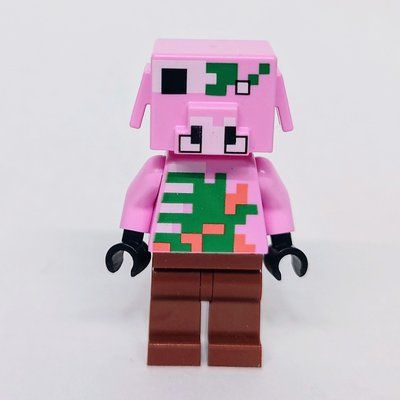 Minifiguur Zombified Piglin uit set 21268