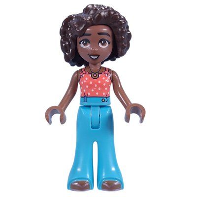 Figurine Aliya - Coral Top, Medium Azure Pants du set 42665