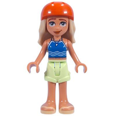 Figurine Sage - Blue Top, Yellowish Green Skirt, Helmet du set 42641