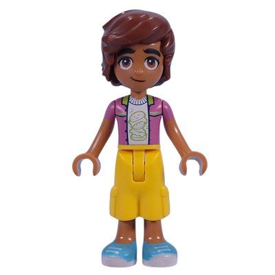 Figurine Leo - Dark Pink Jacket, Yellow Pants du set 42703
