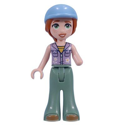 Minifigurka Autumn - Lavender Top, Sand Green Pants, Helmet z zestawu 42651