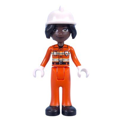 Minifigurka Fatimah - Firefighter z zestawu 42670