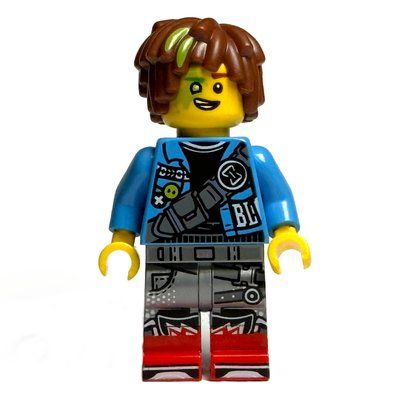 Minifigurka Mateo, Dark Azure Torso z zestawu 71491