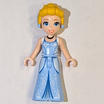 Figurine Cinderella, Bright Light Orange Hair du set 43275