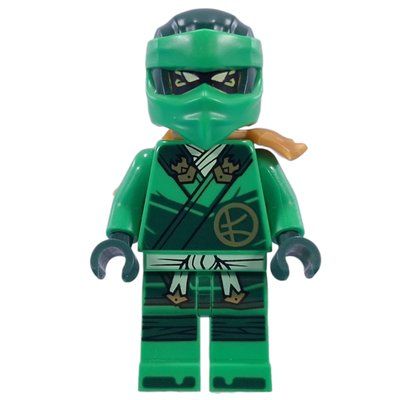 Minifigure Lloyd - Dragons Rising Robes, Gold Shoulder Bracket from set 71829
