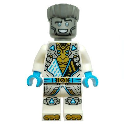 Figurine Zane, White Suit, Silver Hair, Smile du set 71831