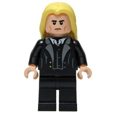 Minifiguur Lucius Malfoy, Black Suit uit set 76453