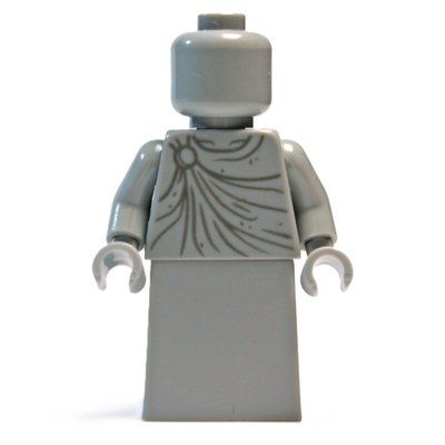 Minifigure Statue, Robe, Skirt from set 76447