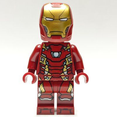 Figurine Iron Man Mark 46 Armor, HUD on Face du set 76314