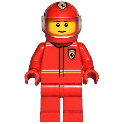 Figurine F1 Driver, Ferrari, Red Suit du set 60443