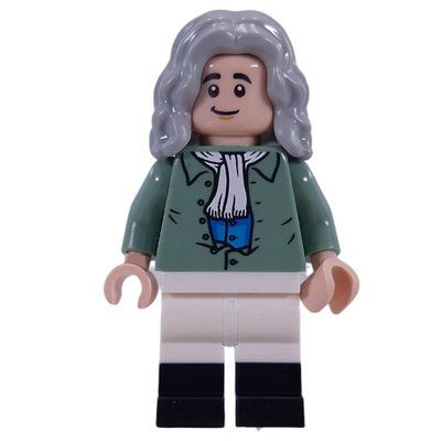 Minifigure Isaac Newton del set 21355