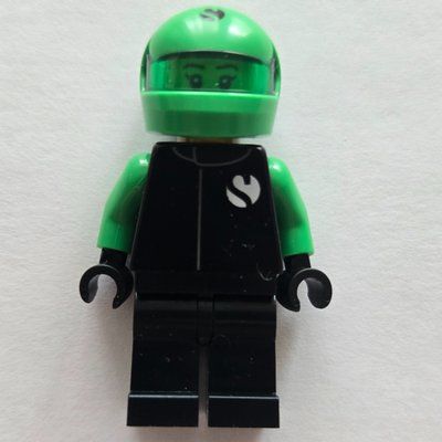 Minifigurka KICK Sauber F1 Driver z zestawu 77247