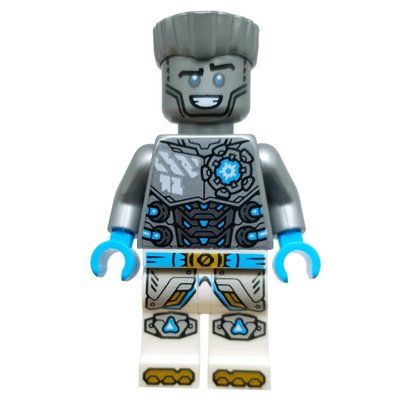 Minifigure Zane, Silver Hair from set 71837