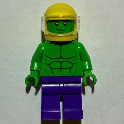 Figurine Hulk, Minifig, Yellow Helmet du set 76312