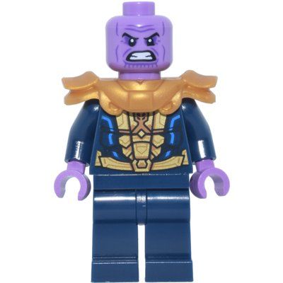 Figurine Thanos, Gold Shoulder Guard du set 76312