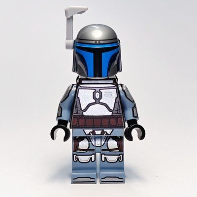 Figurine Jango Fett, Pearl Titanium Torso with Printed Arms du set 75409