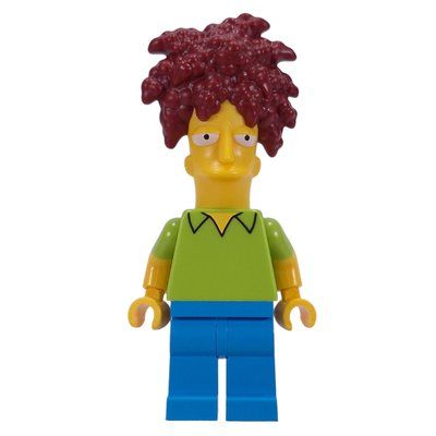 Minifigurka Sideshow Bob z zestawu 10352