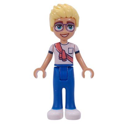 Minifigure Olly - White Shirt, Blue Pants del set 42671