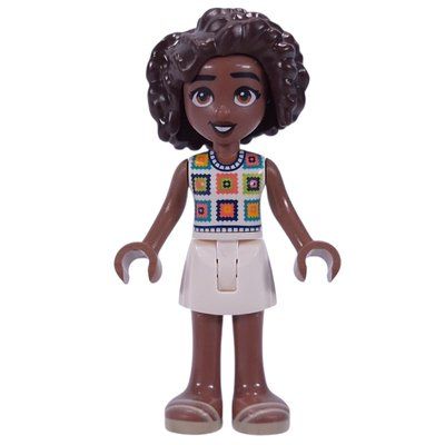 Minifigure Aliya - White Shirt, White Shorts del set 42671