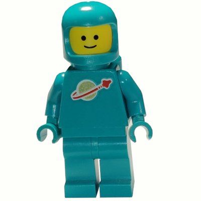 Figurine Classic Spaceman, Dark Turquoise with Airtanks du set 21358