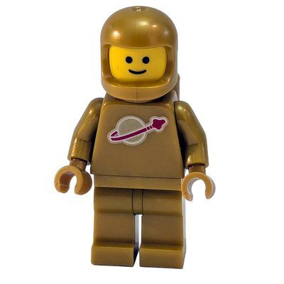 Figurine Classic Spaceman, Pearl Gold with Airtanks du set 21358