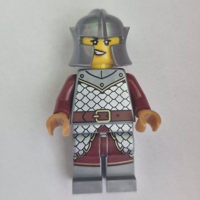 Figurine Griffin Knight, Female, Dark Red Arms du set 21358
