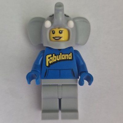 Figurine Elton Elephant Minifigure du set 21358