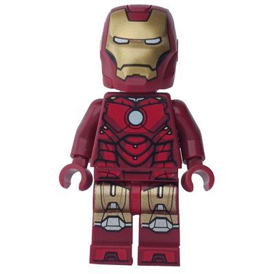 Minifigure Iron Man Mark 4 Armor del set 76327