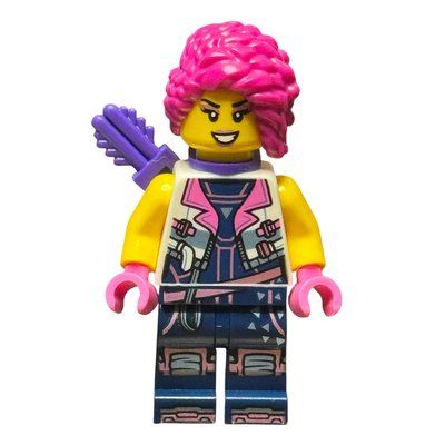 Figurine Zoey, White Shirt, Dark Purple Quiver du set 71494
