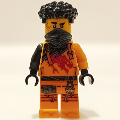 Figurine Arin, Black Hair and Mask du set 71839