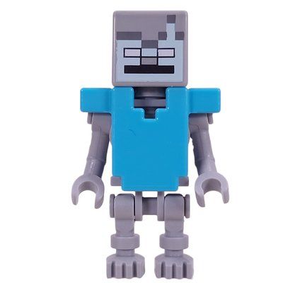 Minifigura Stray Spider Jockey, Dark Azure Armor del set 21277