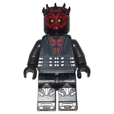 Minifigure Darth Maul, Pearl Titanium Body del set 75411