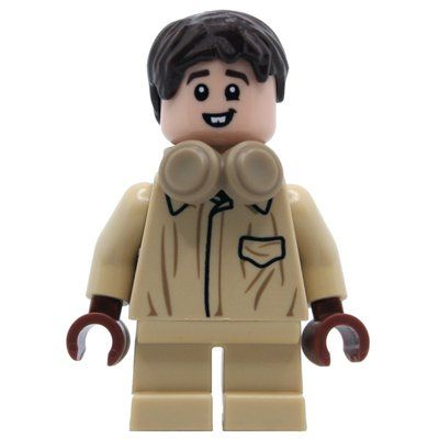 Figurine Neville Longbottom, Tan Shirt, Headphones, Short Legs du set 76445