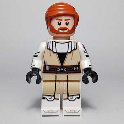 Minifigur Obi-Wan Kenobi, Tan General Robes aus Set 75432