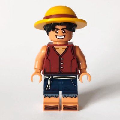 Figurine Monkey D. Luffy, Hat, Open Mouth du set 75640