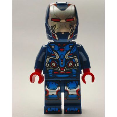 Minifiguur Iron Patriot MK 2 uit set 76322