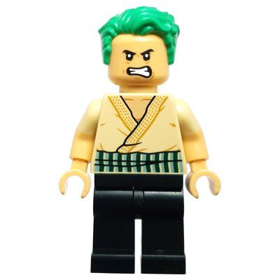 Minifigure Roronoa Zoro, Hair, Angry del set 75639