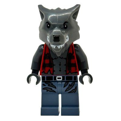 Figurine Werewolf, Torn Red Flannel Shirt, Sand Blue Legs du set 31167